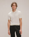Polo Fit Slim Blanca,BLANCO HUESO