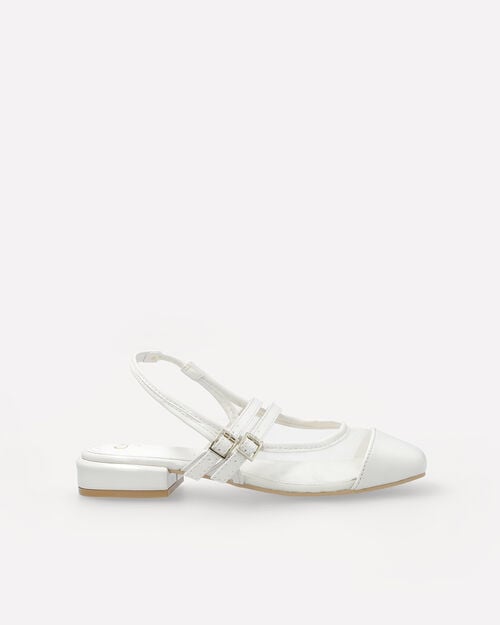 Zapatos Beige Mary Jane