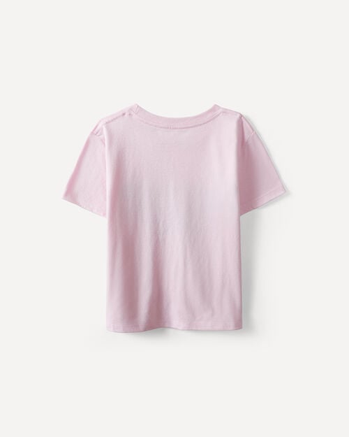 Playera Rosa Oversize