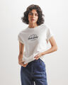 Playera Regular Amarilla,BLANCO
