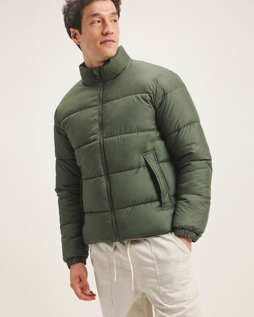 Chamarra Puffer Verde