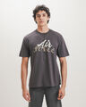 Playera Texto Alpha,GRIS OBSCURO