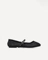 Balerinas Mesh Hebilla,NEGRO