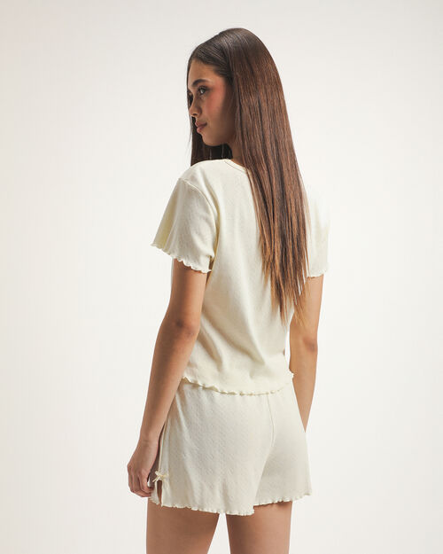 Conjunto Pijama Amarilla