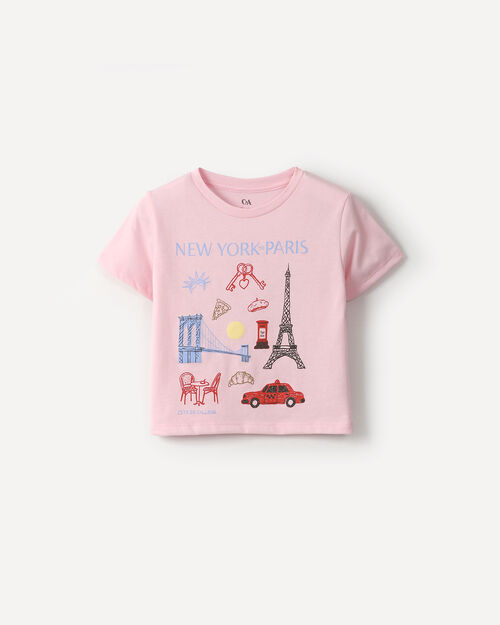 Playera Gr&aacute;fico Par&iacute;s