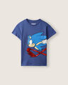 Playera Manga Corta Sonic,AZUL ELECTRICO