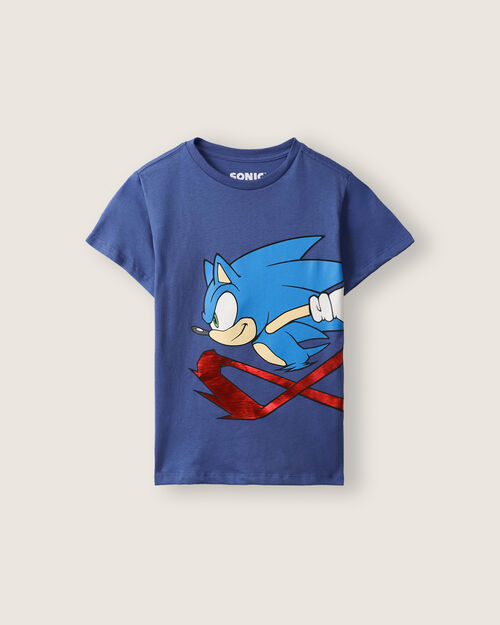 Playera Manga Corta Sonic
