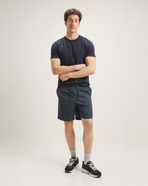 Short Pull On Azul