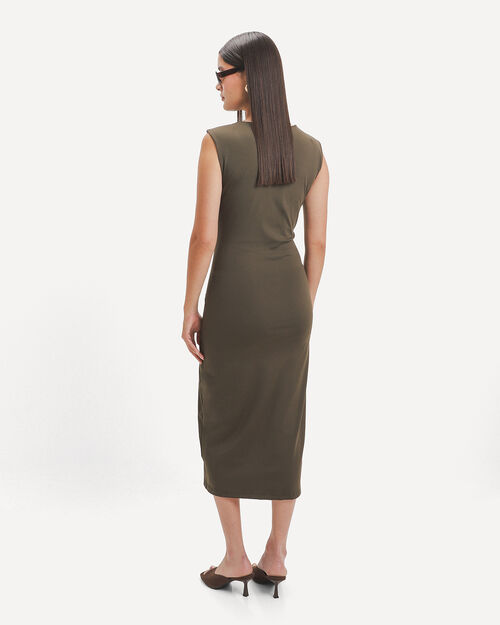 Vestido Midi Verde
