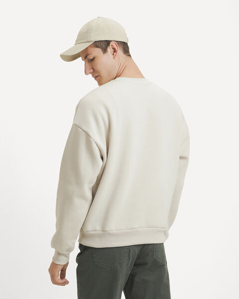 Sudadera Blanca Relaxed