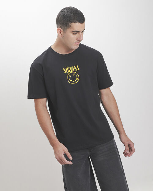 Playera Relaxed Nirvana