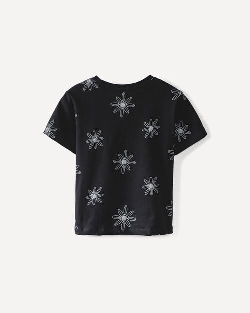 Playera Gr&aacute;fico Flores