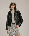 Chamarra Biker Negra,NEGRO