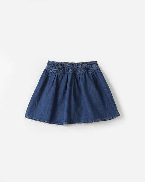 Falda Mini De Mezclilla