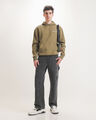Pantal&oacute;n Loose Cargo,NEGRO