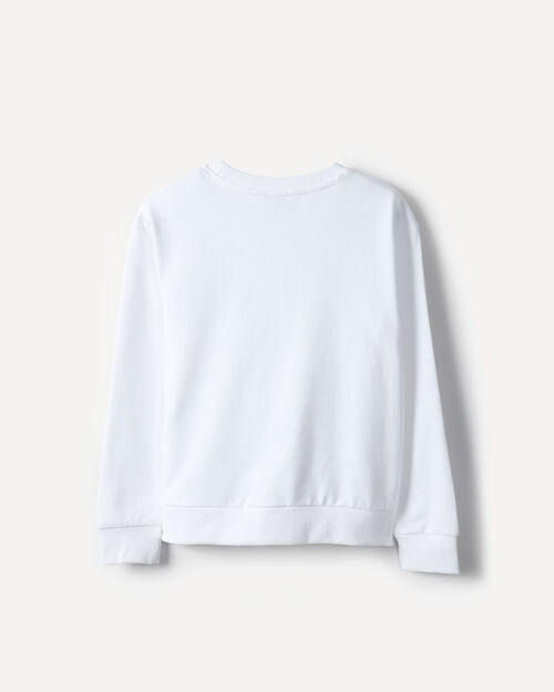 Sudadera Blanca Mariposas