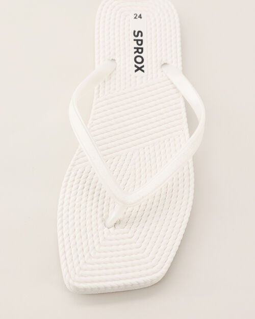 Sandalia Blanca Glitter