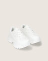 Tenis Chunky Monocolor,BLANCO
