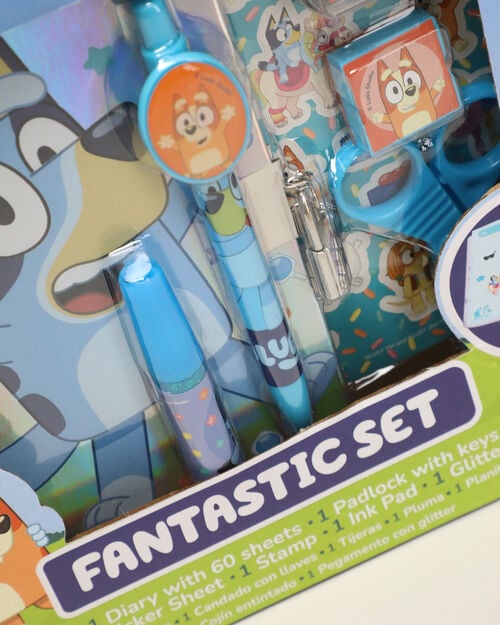Set Art&iacute;stico Bluey