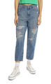 Jeans Mom Cropped,AZUL ACERO