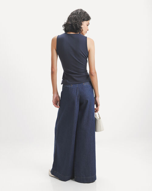 Jeans Super Wide Pinzas