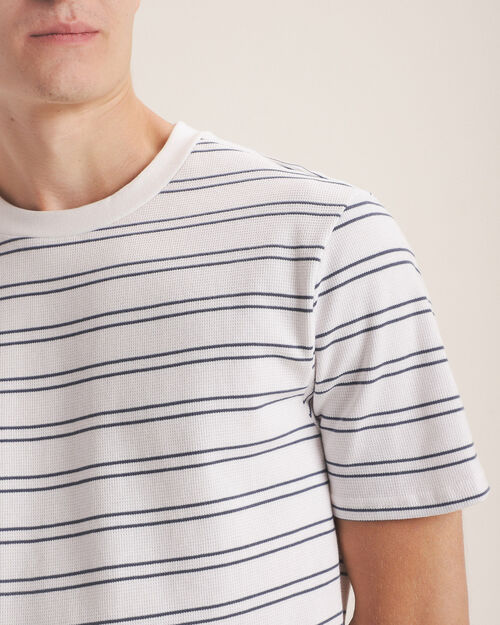 Playera Rayas Manga Corta