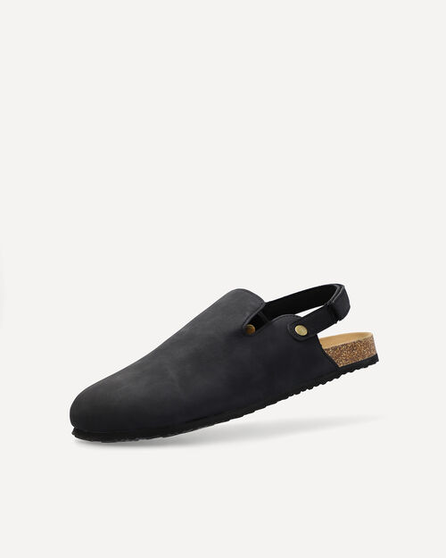 Zapatos Destalonados Negros
