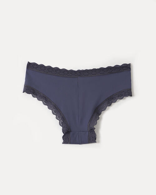 Panty Gris Encaje