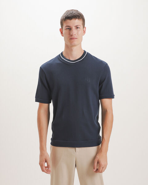 Playera Azul Textura