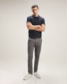 Pantalón Negro Fit Skinny,GRIS