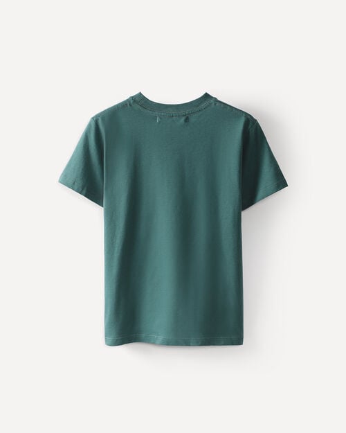 Playera Verde Estampada