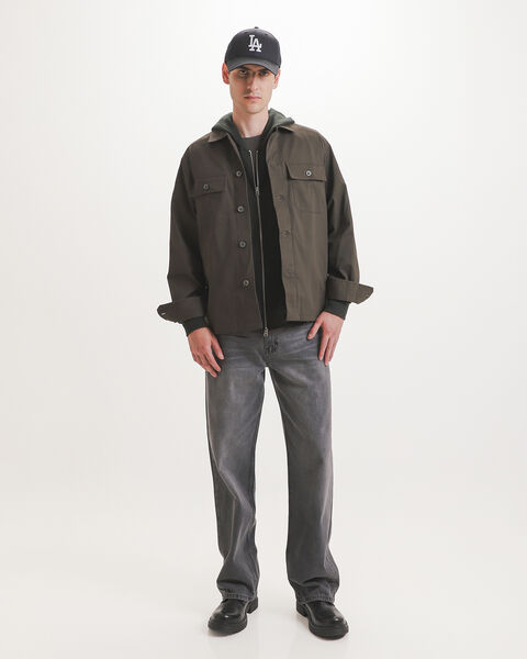 Sobrecamisa Verde Relaxed