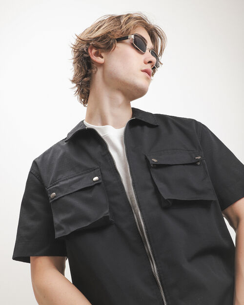 Camisa Relaxed Bolsillos