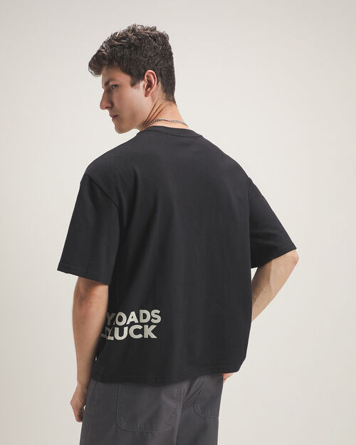 Playera Oversize Estampada