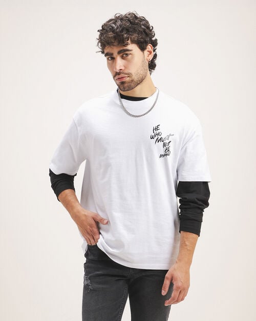 Playera Blanca Harry Potter