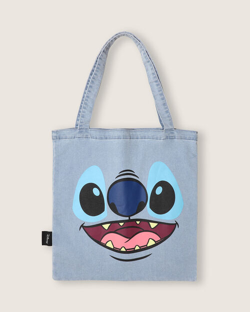 Bolso Tote Stitch Azul