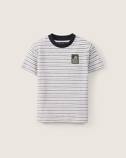Playera Rayas Con Textura