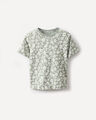 Playera Oversize Rayas,VERDE EMPOLVADO