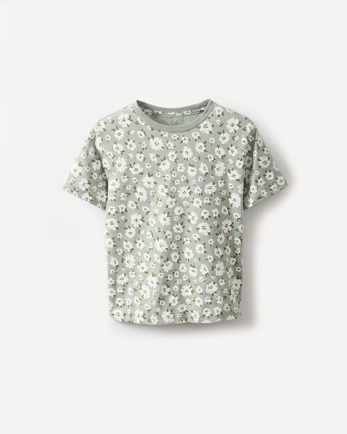 Playera Estampada Flores
