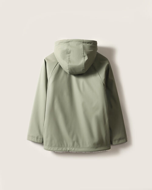 Chamarra Impermeable Verde