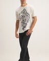Playera Dise&ntilde;o Looney Tunes,CREMA