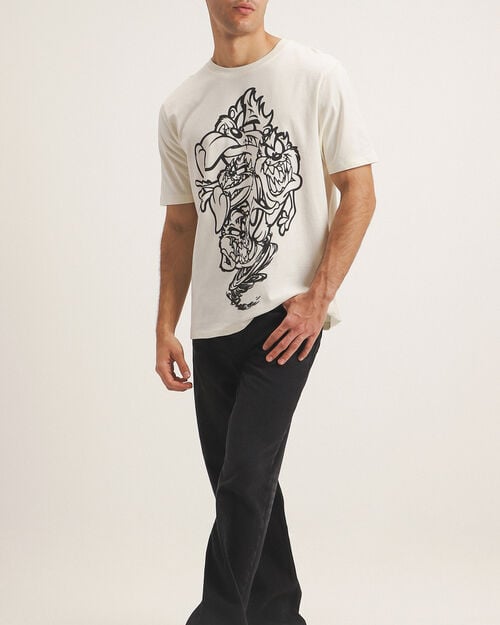 Playera Looney Tunes Beige