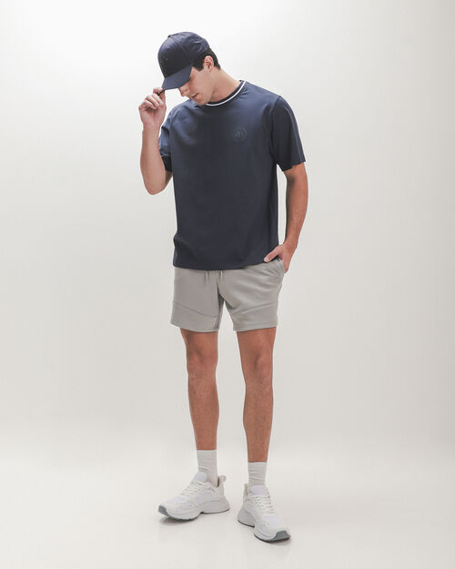 Playera Azul Manga Corta