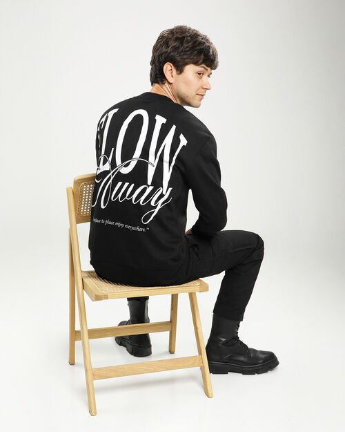 Sudadera Relaxed Estampada