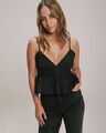 Blusa Tirantes Negra,NEGRO