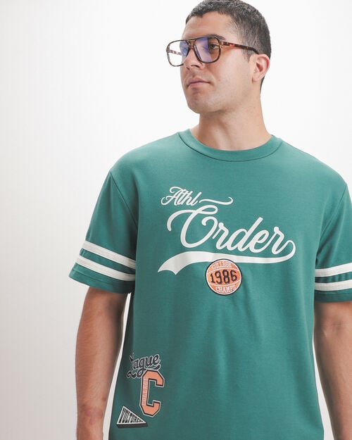 Playera Relaxed Verde