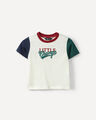 Playera Dise&ntilde;o Champs,CREMA