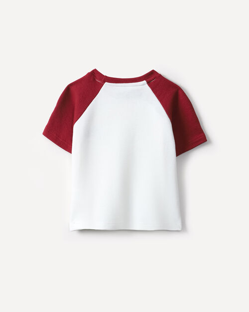 Playera Blanca Ranglan