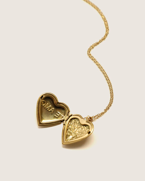 Collar Dorado Corazón