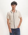 Camisa Polo Beige,BEIGE